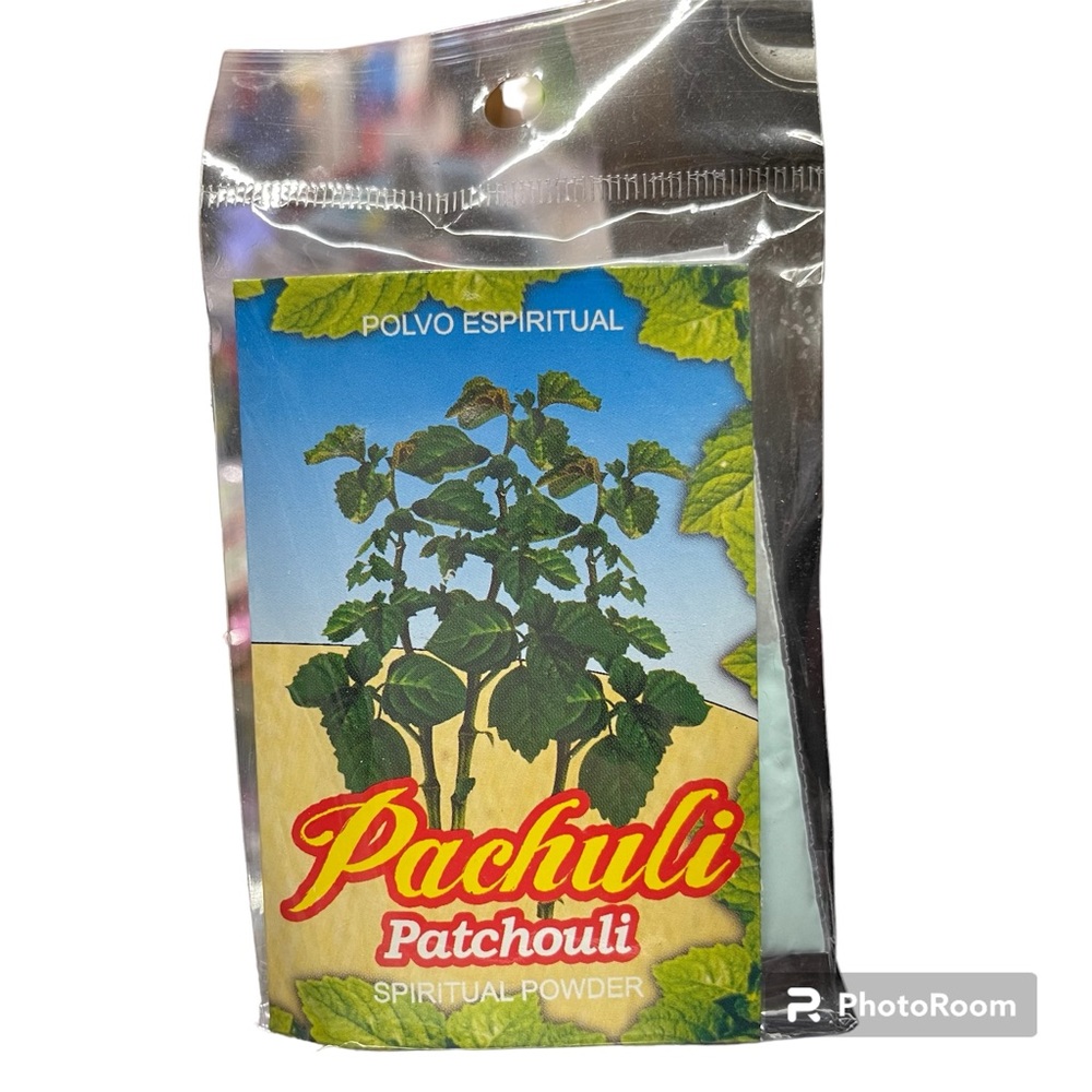 Patchouli spiritual powder for candles/ polvo espiritual para velas pachuli